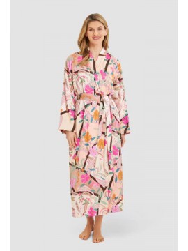 Louis Feraud Paisley Robe